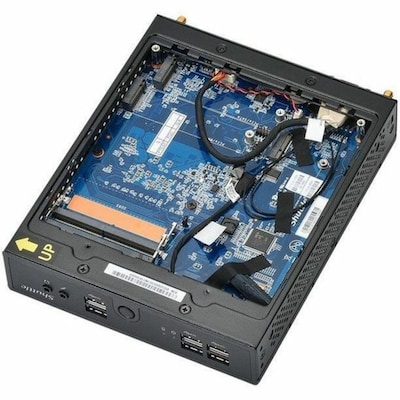 Shuttle XPC Slim Barebone Desktop Computer, Intel Celeron 730 (DS50U)