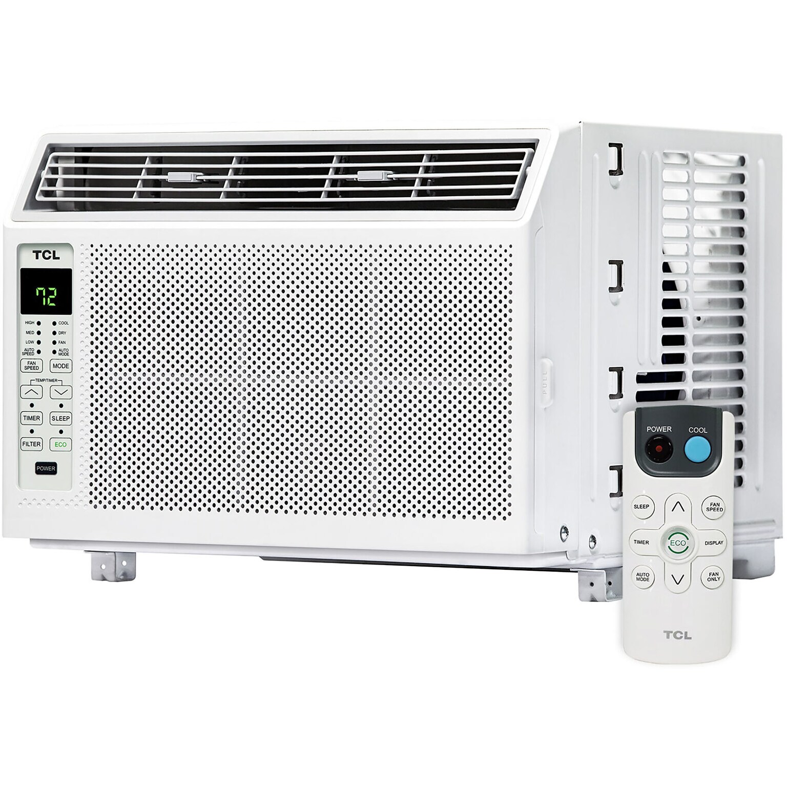 TCL 115-Volt 6,000 BTU Window Air Conditioner with Remote, White (H6W23W)