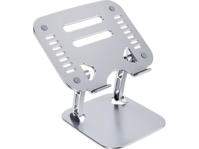 OTM Essentials 10.62 x 9 Aluminum Laptop Riser Stand, Silver, 5/Pack (OB-A2A-5PK)