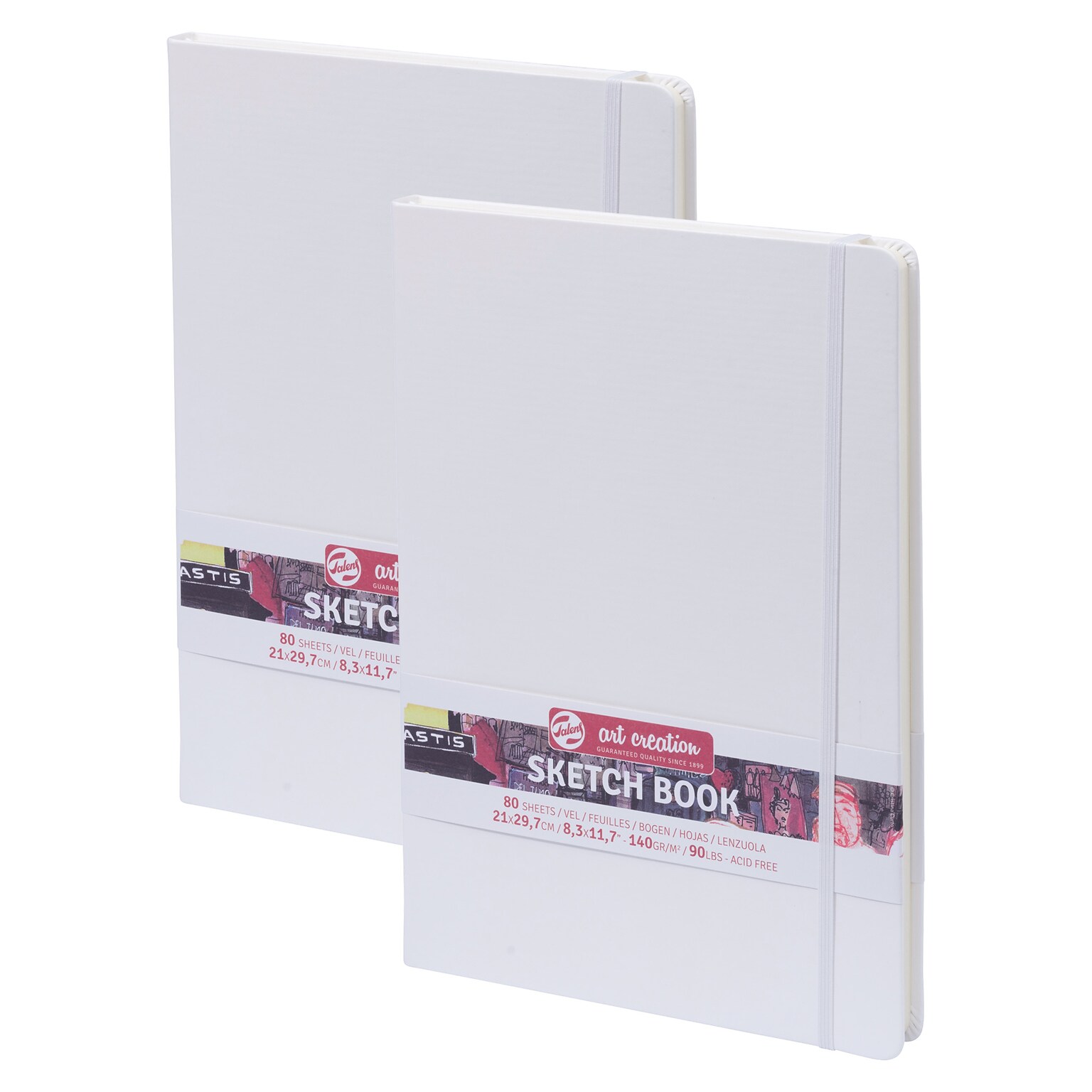 Talens Art Creation 8.3 x 11.7 Sketch Book, 80 Sheets/Book, 2/Bundle (TLN9314103M-2)