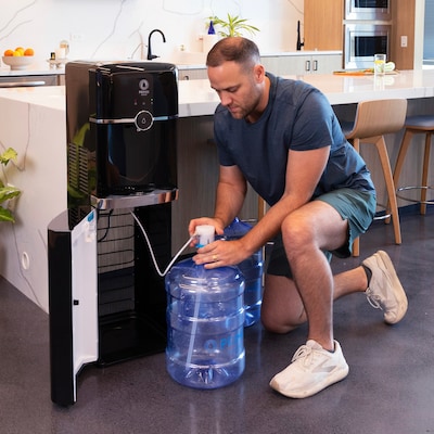 Primo Water Bottom Loading Pro Plus Hot and Cold Water Dispenser, Black (601242)