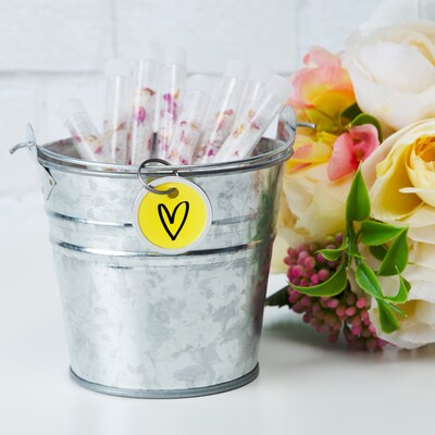 Avery Split Ring Key Tags, Assorted Colors, 50/Pack (11026)