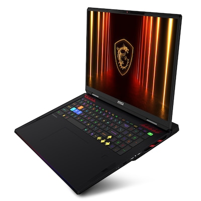 MSI Raider 18 HX AI 18" UHD+ 120Hz Gaming Laptop, Intel Ultra 9-285HX, NVIDIA RTX 5080, 64GB RAM, 4TB SSD, Windows 11