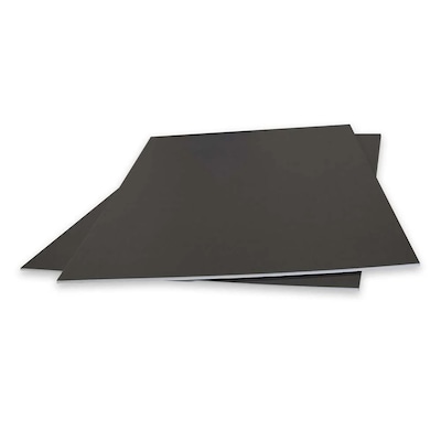 Bazic Foam Board, 20" x 30", Black, White Foam Core, 6/Bundle (BAZ594-6)