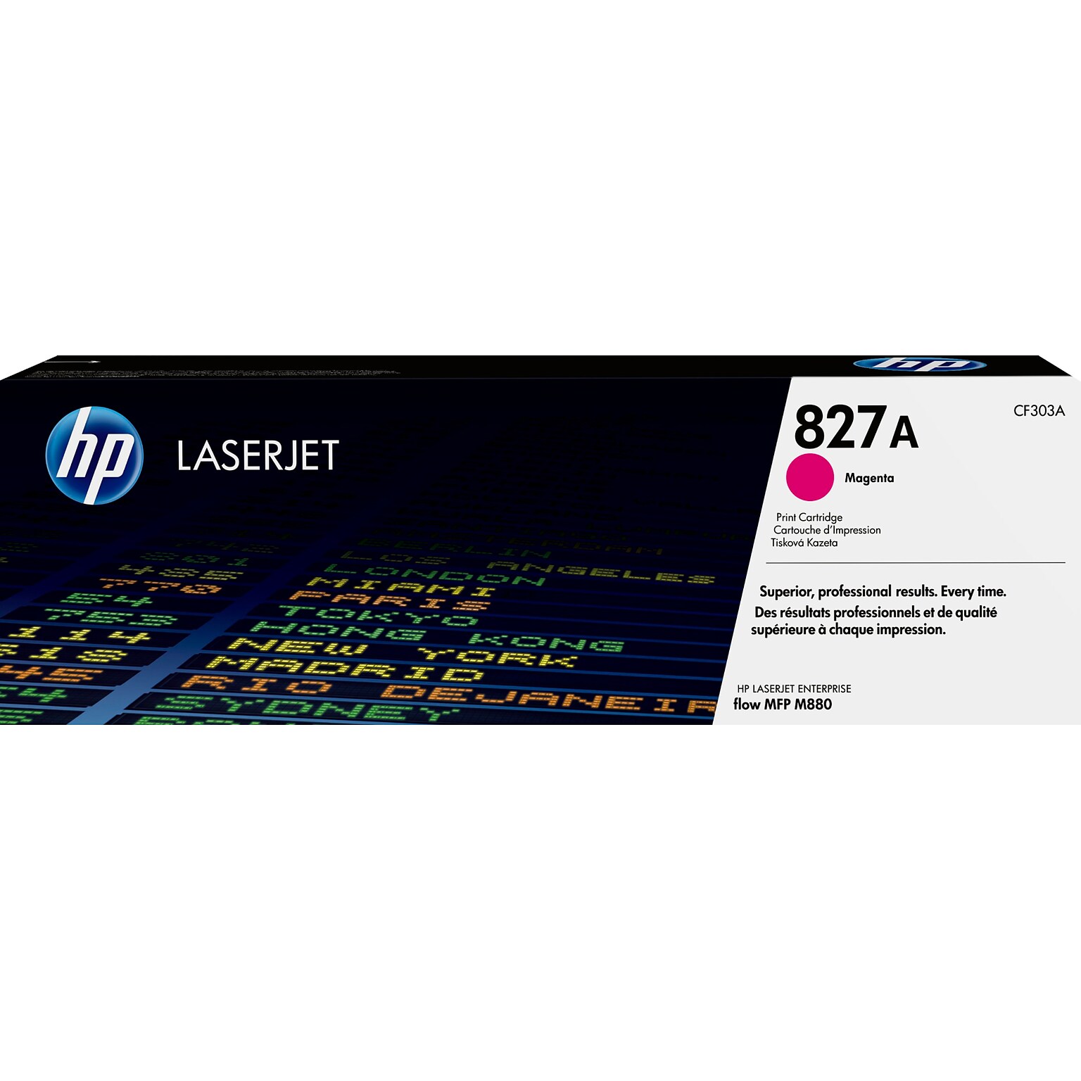 HP 827A Magenta Standard Yield Toner Cartridge, Prints Up to 32,000 Pages (CF303A)