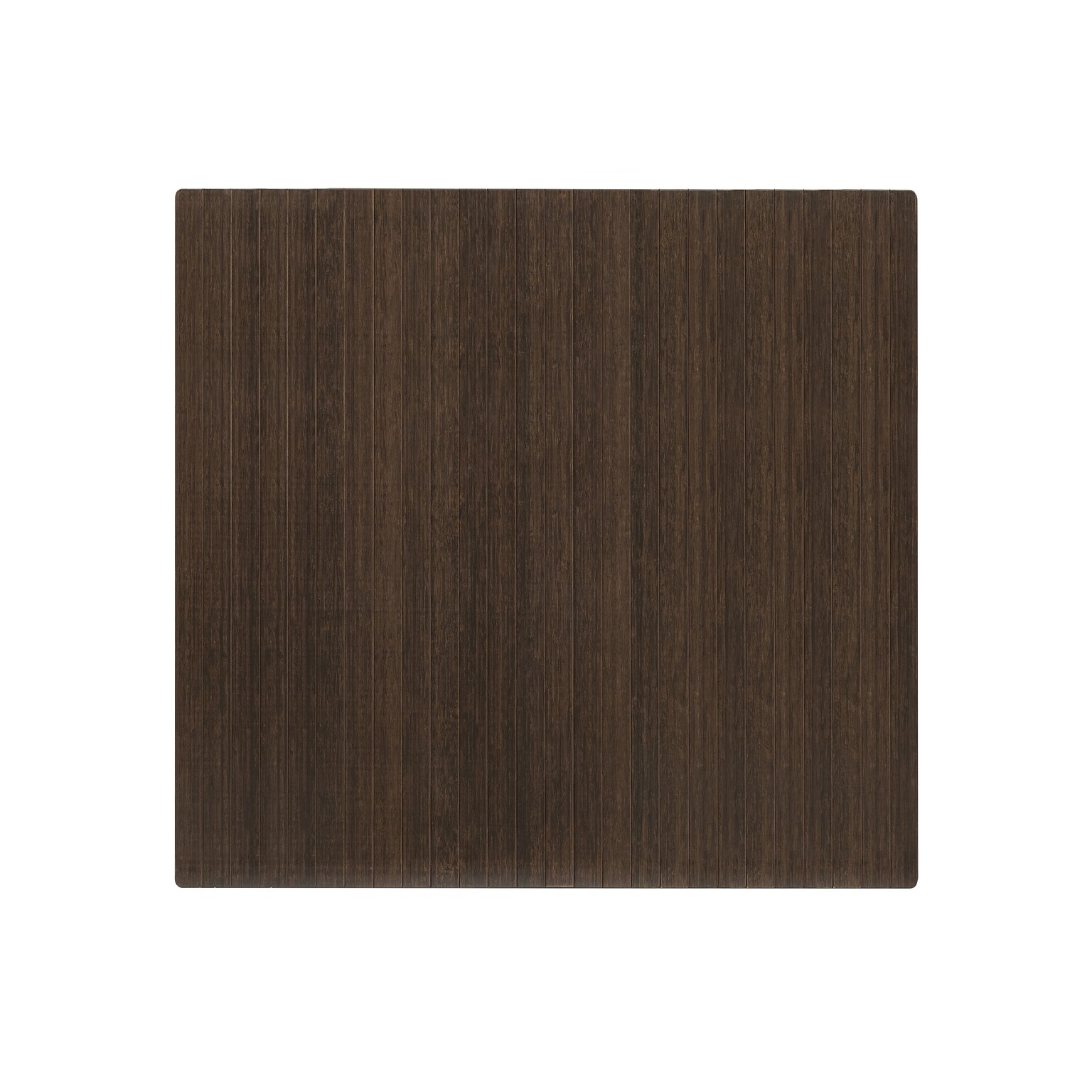 Anji Mountain Standard Bamboo Carpet & Hard Floor Chair Mat, 48 x 52, Java (AMB24081)