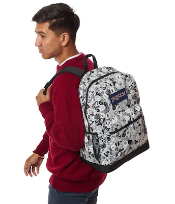JanSport Cross Town Plus Laptop Backpack, Small, Doodle Dots (JS0A7ZNZA0G)
