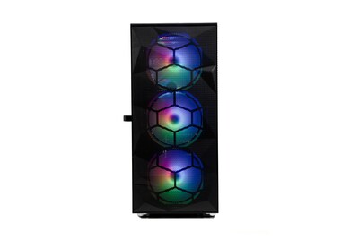Skytech Storm Gaming Desktop, AMD Ryzen 5 5600G, 16GB RAM, 1TB SSD, Intel Arc A380 Graphics, Black