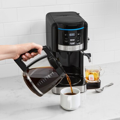 Cuisinart Coffee Plus 12-Cups Automatic Drip Coffee Maker, Black (CHW-16)