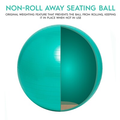Bouncy Bands Balance Ball, 45cm, Mint (BBAWBS45GR)