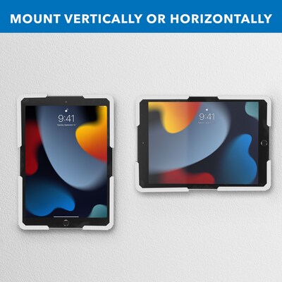 Mount-It! Adjustable Universal Anti-Theft iPad Tablet Wall Mount, 9.7" to 13", White (MI-3882WHT)