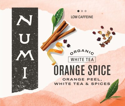 Numi Orange Spice White Tea Bags, 16/Box (10240)