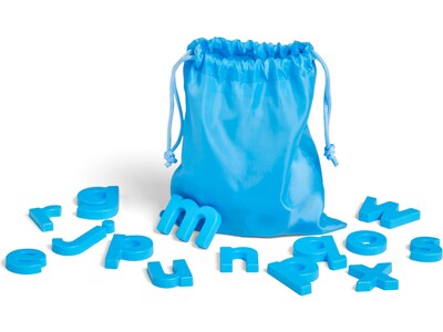 hand2mind Rainbow Lowercase Magnetic Letters, 42/Set, 6 Sets/Pack (96160)