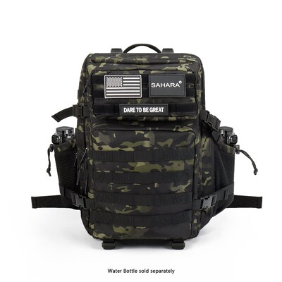 SaharaCase Raider Laptop Backpack, Large, Black Camo (LT00091)