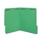 Staples® Reinforced Classification Folder, 2" Expansion, Letter Size, Green, 50/Box (ST18344-CC)