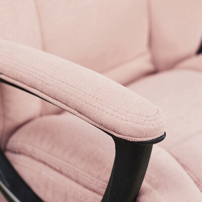 Serta Hannah II Fabric Executive Chair, Pink (43672G)