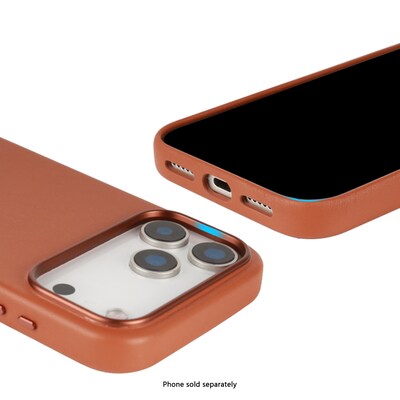 SaharaCase Indy Series MagSafe Phone Case for iPhone 17 Pro Max, Shock Absorbing, Canyon Brown (CP01014)