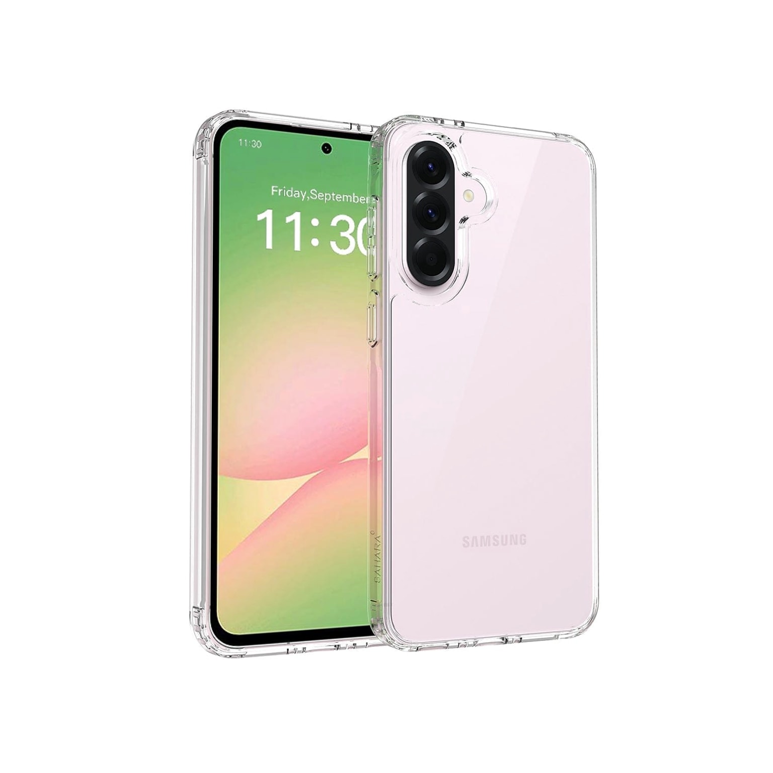 SaharaCase Galaxy A37 Clear Case - Anti-Slip Grip, Venture Series, Clear, (CP01103)