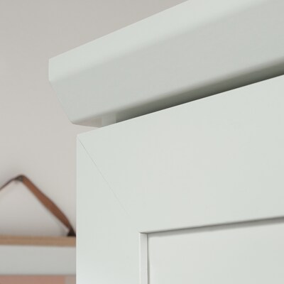 Sauder HomePlus 71"H Storage Cabinet with 3 Shelves, Soft White (437397)