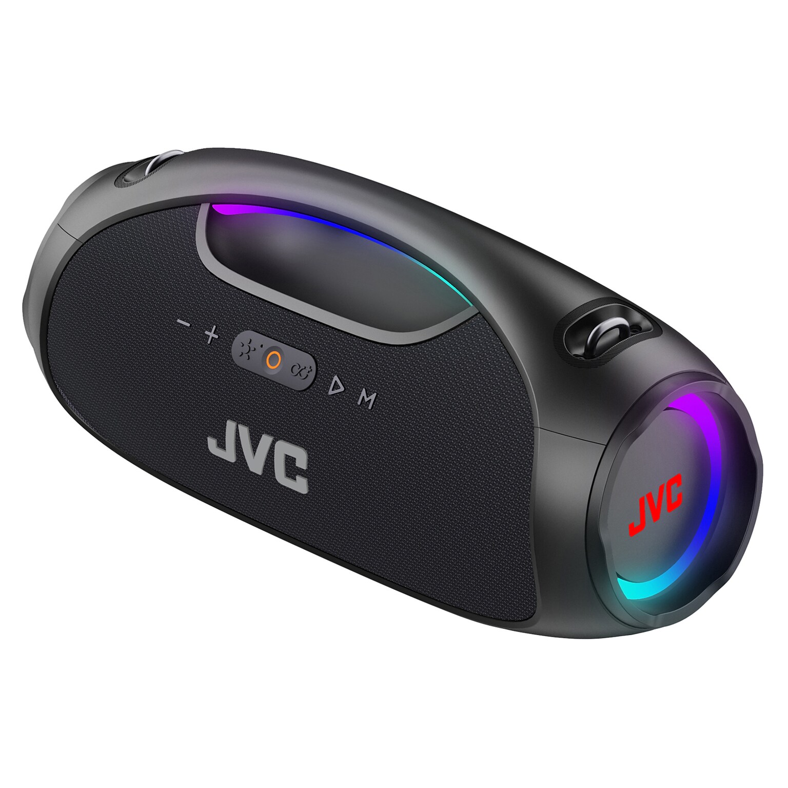 JVC True Wireless Portable Bluetooth Speaker, Waterproof, Black (SP-PA15BT)