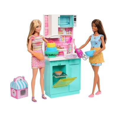 Mattel Barbie Celebration Fun Dolls and Accessories Baking Playset (HJY94)