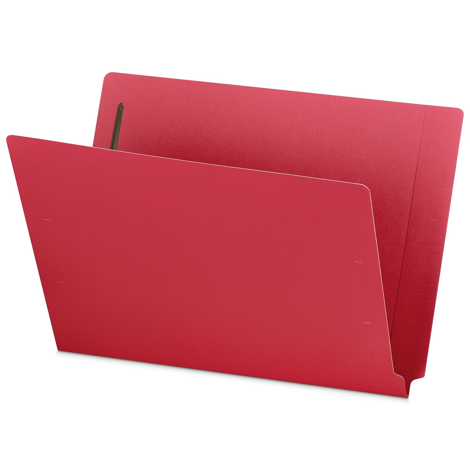 Staples Classification Folder, 3/4 Expansion, Letter Size, Red, 50/Box (ST62546)