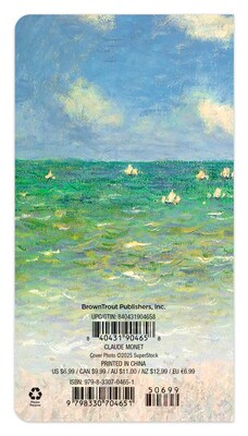 2026-2027 BrownTrout Claude Monet 3.5 x 6.5 Monthly Planner (9798330704651)