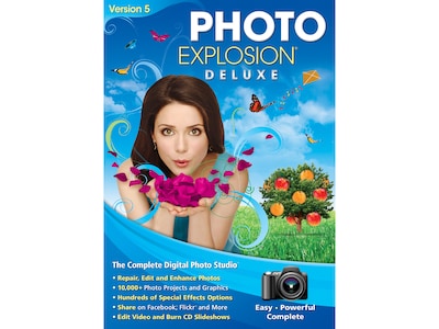 Avanquest Photo Explosion 5.0 Deluxe for Windows, 1 User [Download]
