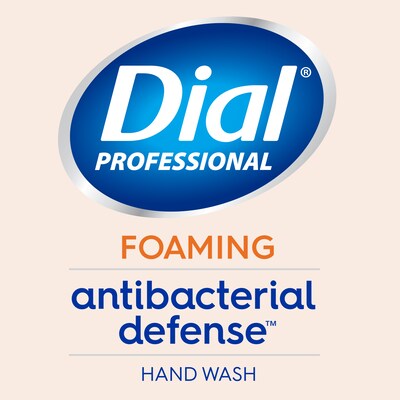 Dial Professional Antibacterial Defense Foaming Hand Soap with Aloe, Original Scent, 11 oz. (1700035446)
