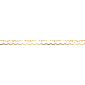 Barker Creek Gold Coins Double-Sided Scalloped Edge Border, 39' x 2.25", 13/Pack