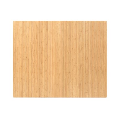 Anji Mountain Standard Bamboo Carpet & Hard Floor Chair Mat, 48 x 60, Natural (AMB24042)