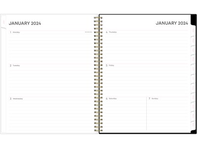 2024 Blue Sky Nevaeh 8.5 x 11 Weekly & Monthly Planner, Multicolor (143945)