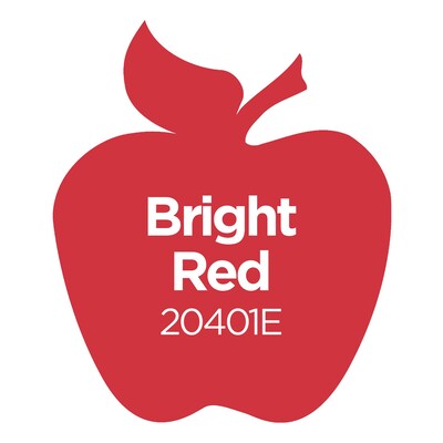 Apple Barrel Acrylic Paint Matte, 8oz., Bright Red, 6/Pack (APP20401E-6)