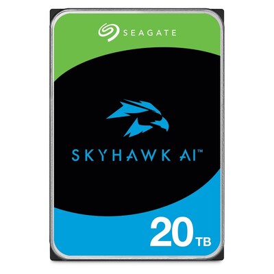 Seagate SkyHawk AI 20TB 3.5 SATA Internal Hard Drive (ST20000VE003)