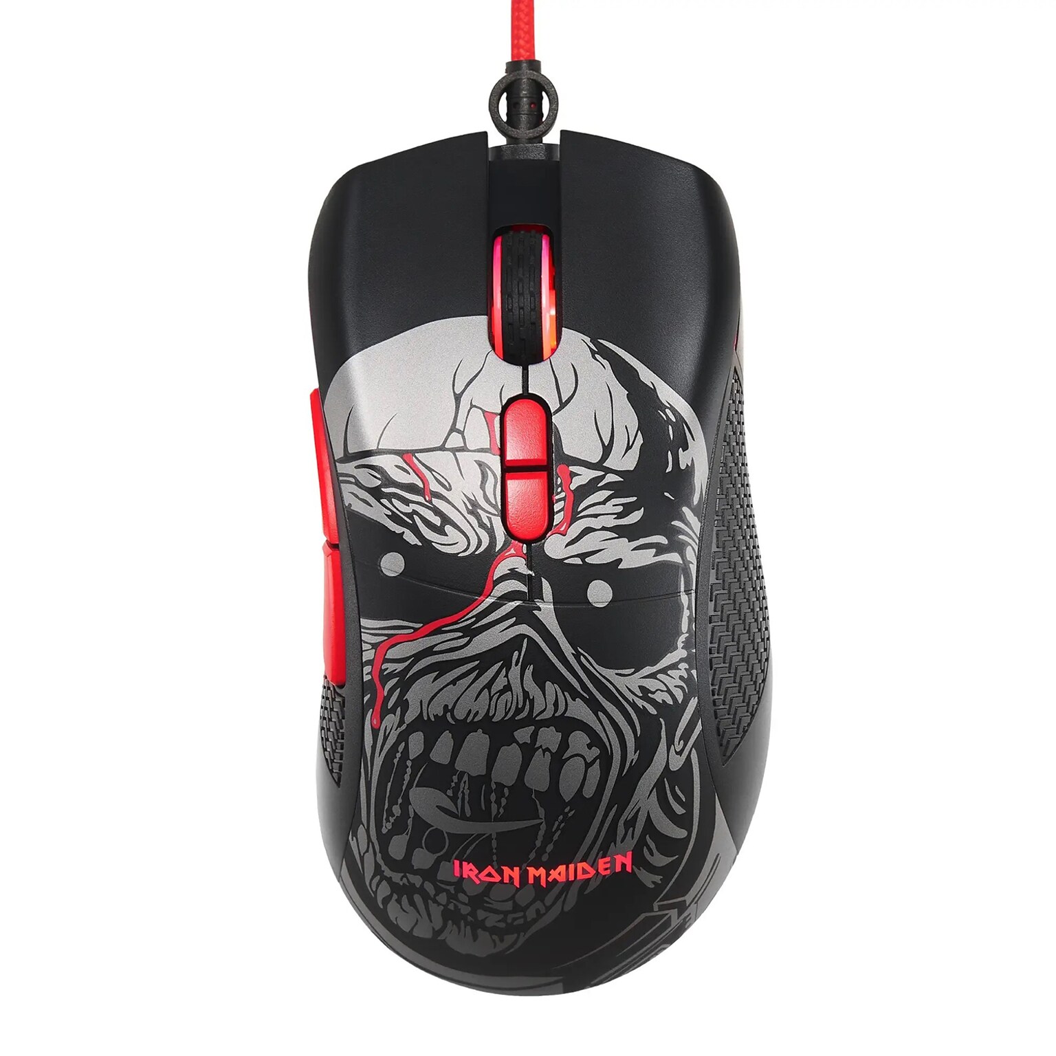 Subsonic IRON MAIDEN® Ergonomic Optical Gaming Mouse, Multicolored (SA5612-IM1)