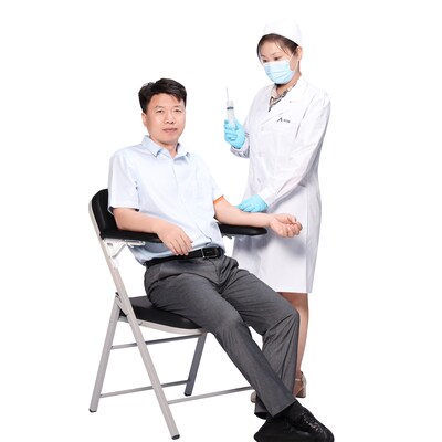 Viva Comfort Portable Phlebotomy Blood Drawing Chair, Black (ADI997-03-BLK-MK)