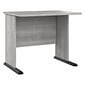 Bush Business Furniture Studio A 36"W Small Computer Desk, Platinum Gray (SDD136PG)