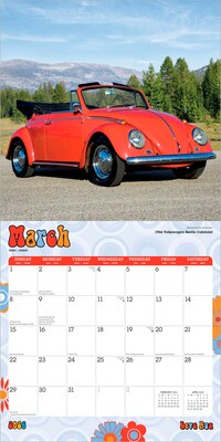 2026 BrownTrout Love Bug 12" x 12" Monthly Wall Calendar (9798330704415)
