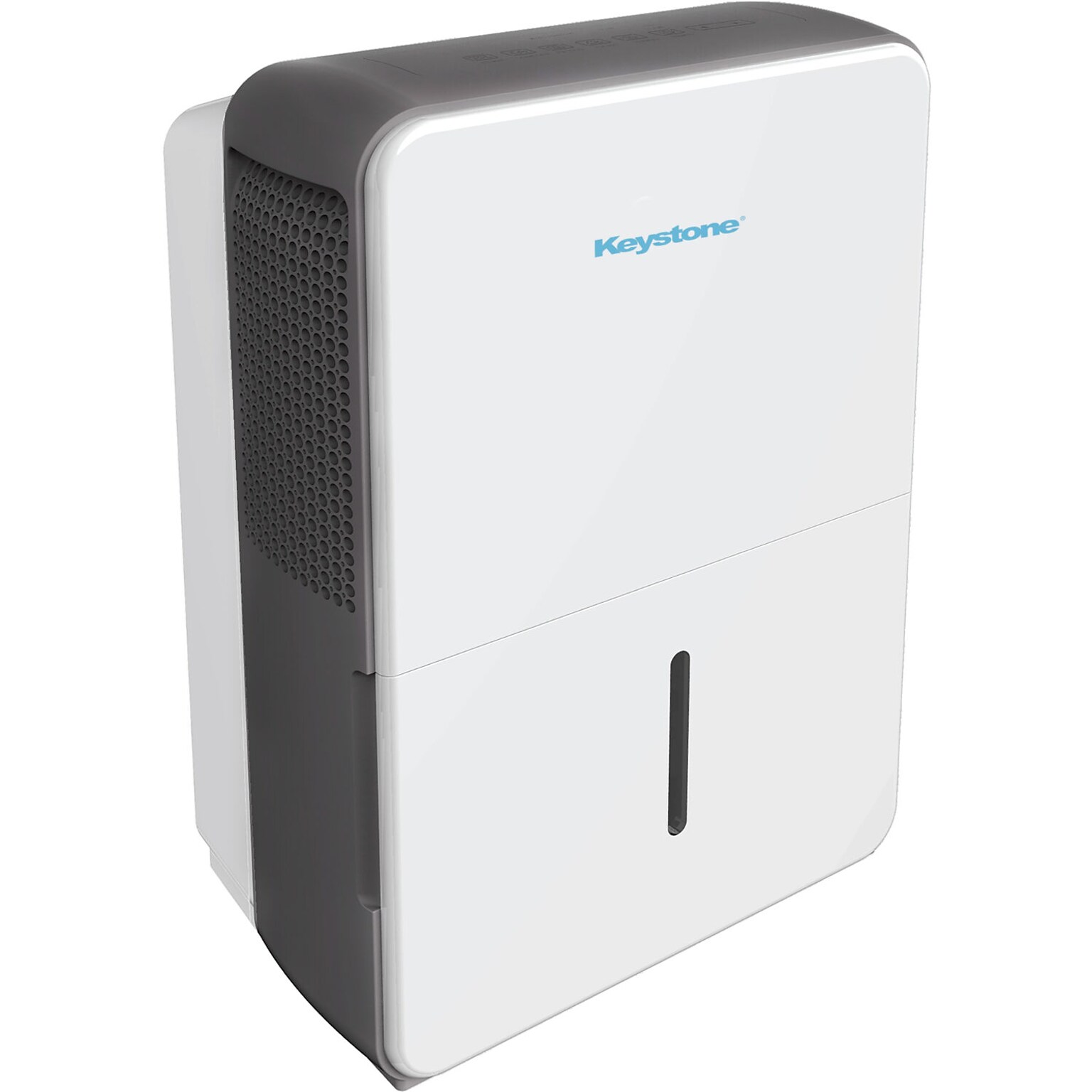 Keystone Energy Star 35-Pint Portable Dehumidifier, Covers up to 3,000 sq. ft., White (KSTAD354F)
