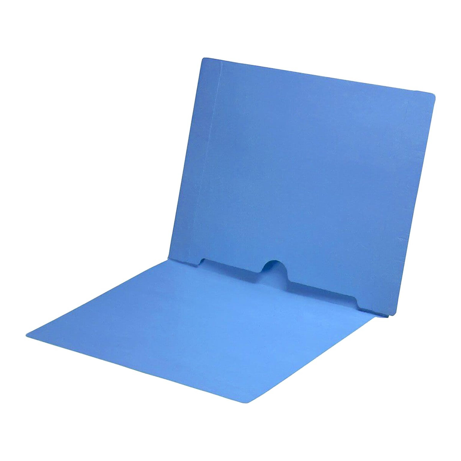 Medical Arts Press End Tab File Folder, Straight Cut, Letter-Size, Blue, 50/Box (S-09017-BLU)