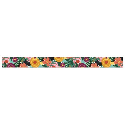Carson Dellosa Education Grow Together Straight Borders, 3"x 3', Floral Garden, 6/Bundle (CD-108492-6)