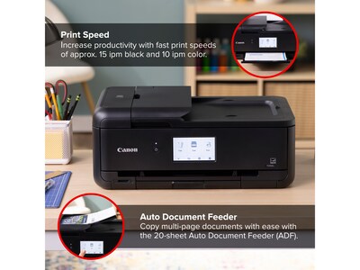 Canon PIXMA TS9520a Inkjet Printer, All-in-One, Print, Scan, Copy (2988C032)