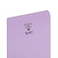 Smead File Folders, 1-Tab, Letter Size, Purple, 100/Box (12410)