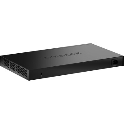 Netgear S350 Series 24-Port Gigabit PoE Smart Switch, 1000Mbps, Black (GS324TP-200NAS)