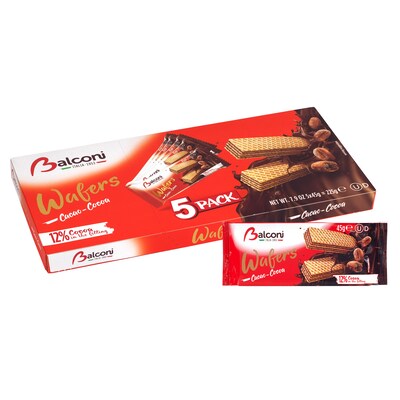 Balconi Cocoa Wafers, 100/Pack (600-04191)