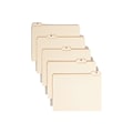 Smead File Folders, A-Z Index, Reinforced 1/5-Cut Tab, Letter Size, Manila, 25/Set (11777)