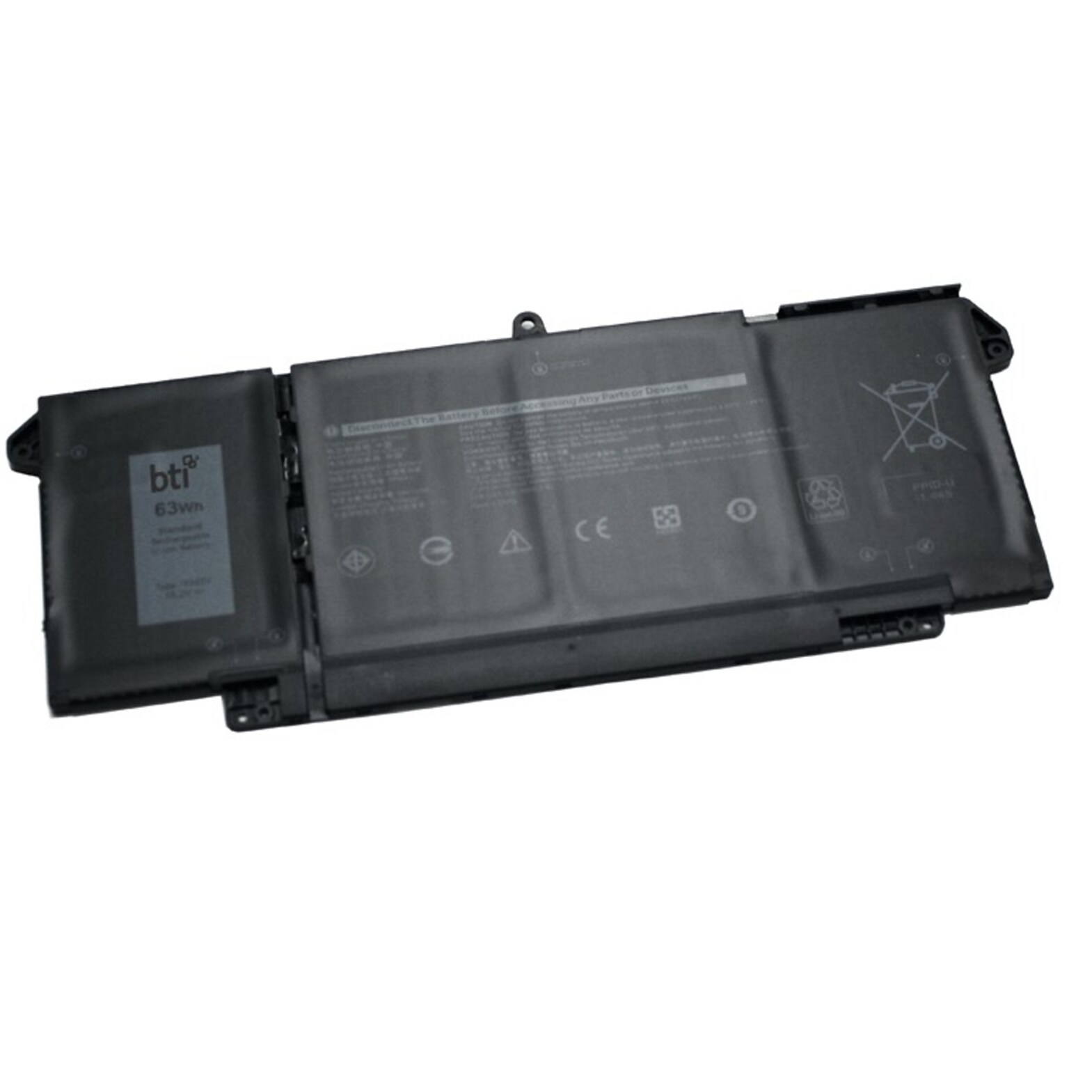 BTI Lithium Ion Laptop Battery for Dell Latitude 5320/7320/7420/7520 (7FMXV BTI)