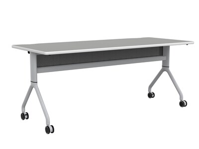 Safco Rumba Training Room Table, 30 x 72, Fashion Gray (RBA7230FLSLFNGY)