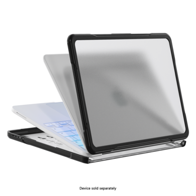 SaharaCase Raider Series Heavy Duty 13" MacBook Neo Case, Shock-Absorbing, Clear (LT00121)