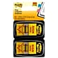 Post-it 'Sign Here' Message Flags, 1" Wide, Yellow, 100 Flags/Pack (680-SH2)